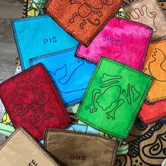 Animal shape and word learning flash cards for baby/toddler! NEVER USED! - Picture 2 of 4